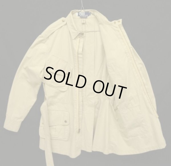 画像4: 80'S RALPH LAUREN ポプリン M-42 エアボーンジャケット ベージュ (VINTAGE)