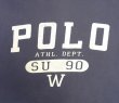 画像3: 90'S RALPH LAUREN "POLO COUNTRY" クルーネック スウェットシャツ ナス紺 (VINTAGE)