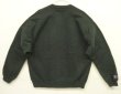 画像6: 90'S RUSSELL ATHLETIC 前V&脇の下ガゼット付き ヘビーウエイト クルーネック スウェットシャツ ブラック USA製 (VINTAGE)