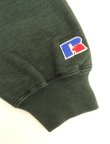 画像5: 90'S RUSSELL ATHLETIC 前V&脇の下ガゼット付き ヘビーウエイト クルーネック スウェットシャツ ブラック USA製 (VINTAGE)