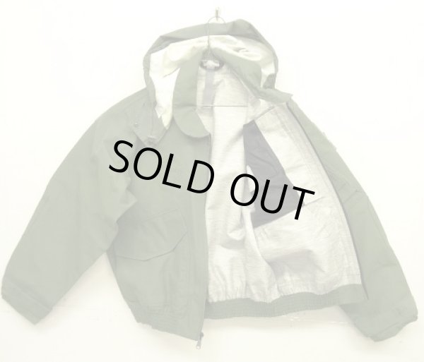 画像4: アメリカ軍 USAF "CWU-106/P" フード&チンスト付き フライトジャケット セージグリーン (DEADSTOCK) 