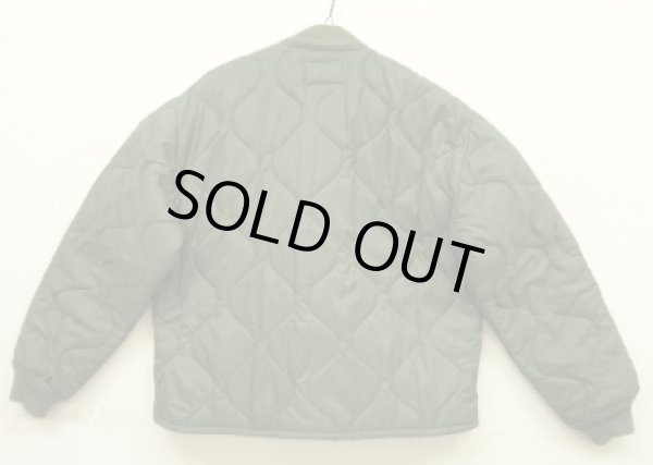 画像5: 80'S アメリカ軍 USAF "CWU-9/P" キルティング ライナージャケット セージグリーン L (VINTAGE) 