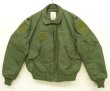 画像1: アメリカ軍 USAF "CWU-36/P" アラミド フライトジャケット セージグリーン (VINTAGE) 