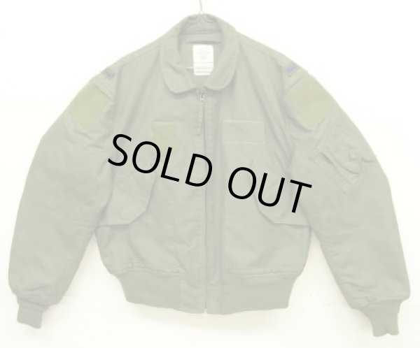 画像1: アメリカ軍 USAF "CWU-36/P" アラミド フライトジャケット セージグリーン (VINTAGE) 