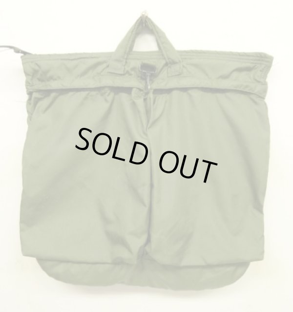 画像1: 90'S アメリカ軍 USAF フライヤーズ ヘルメットバッグ IDEALジップ (VINTAGE)