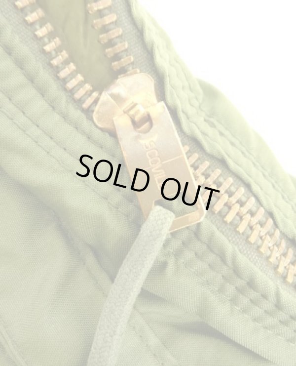 画像4: 80'S アメリカ軍 USAF フライヤーズ ヘルメットバッグ SCOVILLブラスジップ (VINTAGE)