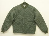 画像: 90'S アメリカ軍 USAF "CWU-9/P" キルティング ライナージャケット セージグリーン M (VINTAGE) 