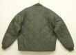 画像5: 90'S アメリカ軍 USAF "CWU-9/P" キルティング ライナージャケット セージグリーン L (VINTAGE) 
