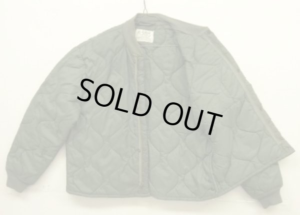 画像3: 80'S アメリカ軍 USAF "CWU-9/P" キルティング ライナージャケット セージグリーン L (VINTAGE) 