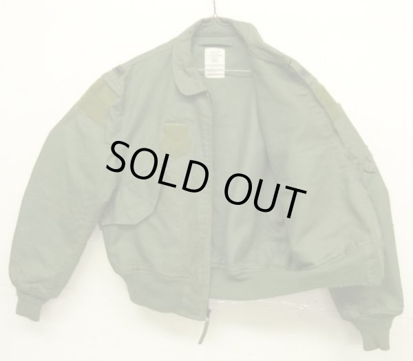 画像3: アメリカ軍 USAF "CWU-36/P" アラミド フライトジャケット セージグリーン (VINTAGE) 