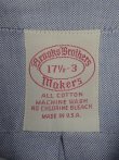 画像2: 80'S BROOKS BROTHERS "MAKERS" オックスフォード BDシャツ ブルー USA製 (VINTAGE)