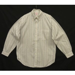 画像: 90'S BROOKS BROTHERS ポプリン BDシャツ ストライプ USA製 (VINTAGE)