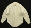 画像1: 70'S BROOKS BROTHERS "MAKERS" 6ボタン ポプリン レギュラーカラーシャツ ホワイト USA製 (VINTAGE)