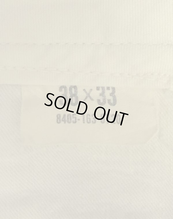 画像2: 60'S アメリカ軍 US ARMY コットン100% チノパンツ W38L33 RAPID製アルミジップ (VINTAGE)