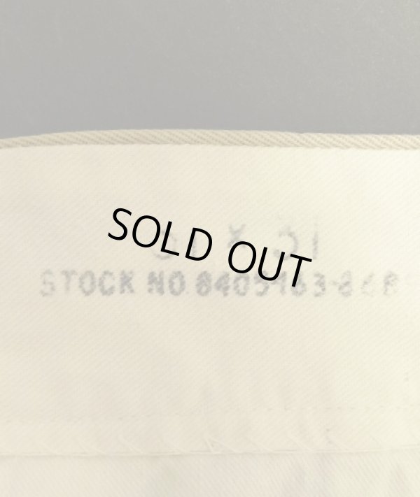 画像3: 50'S アメリカ軍 US ARMY "MIL-T-2064C" ボタンフライ チノパンツ W31L31 (VINTAGE)