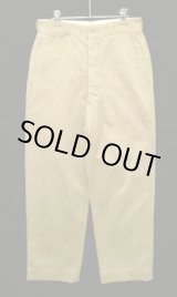 画像: 50'S アメリカ軍 US ARMY "MIL-T-2064C" ボタンフライ チノパンツ W31L31 (VINTAGE)