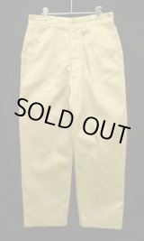 画像: 50'S アメリカ軍 US ARMY "MIL-T-2064B" ボタンフライ チノパンツ W33L31 (VINTAGE)