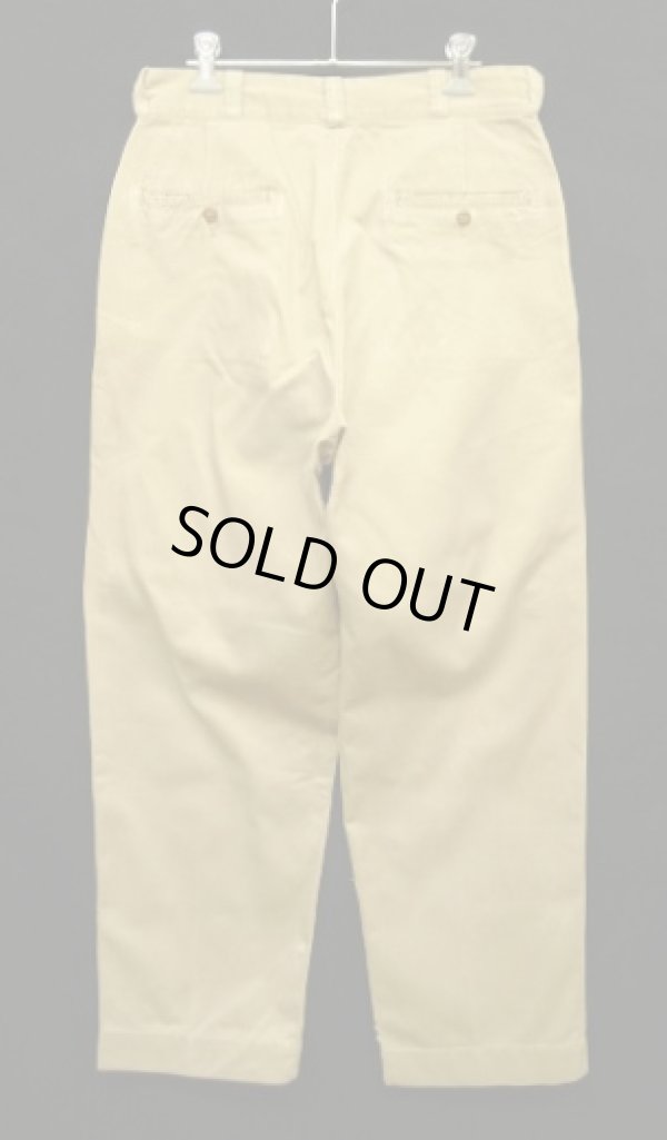 画像4: 50'S アメリカ軍 US ARMY "MIL-T-2064C" ボタンフライ チノパンツ W31L31 (VINTAGE)