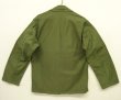 画像4: 50'S アメリカ軍 US ARMY "1st MODEL" OG107 コットンサテン ユーティリティシャツ (DEADSTOCK)