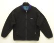 画像1: 90'S PATAGONIA "LIGHT-X" 裏地P.E.F フリースジャケット ブラック USA製 (VINTAGE)