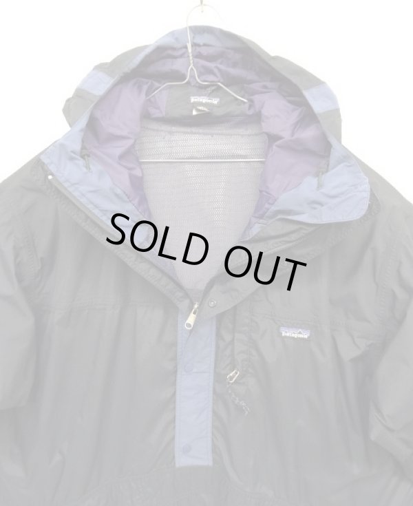 画像3: 90'S PATAGONIA "BACK BOWL ANORAK" ナイロン アノラック ブラック/ブルー/パープル (VINTAGE)