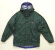 画像1: 90'S PATAGONIA "SUPER PLUMA JACKET" リップストップ ナイロンジャケット ダークグリーン/ブルー (VINTAGE)