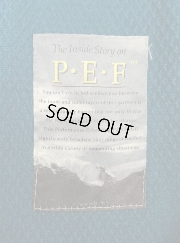 画像5: 90'S PATAGONIA "LIGHT-X" 裏地P.E.F フリースジャケット ブラック USA製 (VINTAGE)