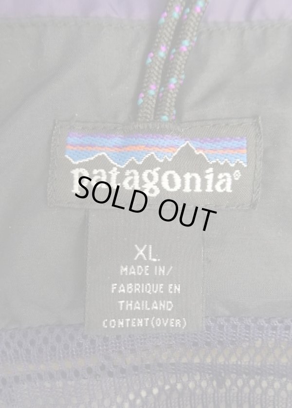 画像2: 90'S PATAGONIA "BACK BOWL ANORAK" ナイロン アノラック ブラック/ブルー/パープル (VINTAGE)