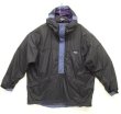画像1: 90'S PATAGONIA "BACK BOWL ANORAK" ナイロン アノラック ブラック/ブルー/パープル (VINTAGE)
