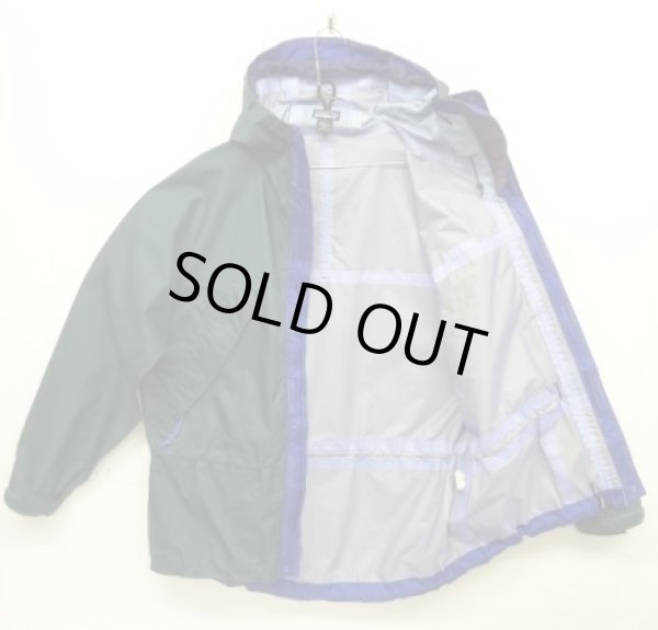 画像3: 90'S PATAGONIA "SUPER PLUMA JACKET" リップストップ ナイロンジャケット ダークグリーン/ブルー (VINTAGE)