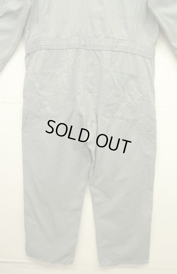 画像9: 50'S HERCULES ヘリンボーンツイル オールインワン カバーオール TALONジップ グレー系カーキ (VINTAGE)