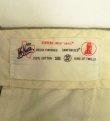 画像2: 60'S McNAIR'S "STEVENS TWIST TWILL" ボタンフライ コットン100% チノパンツ カーキ (VINTAGE)