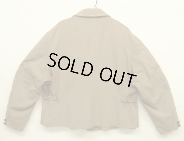 画像6: 40'S SPORTOGS by LEATHERKRAFT レーヨンギャバジン ドリズラージャケット ダークベージュ (VINTAGE)