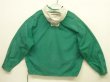 画像4: 90'S J.CREW 旧タグ コットン カラーブロック アノラックパーカー ホワイト/グリーン (VINTAGE)