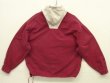 画像3: 90'S J.CREW 旧タグ コットン カラーブロック アノラックパーカー ホワイト/バーガンディ (VINTAGE)