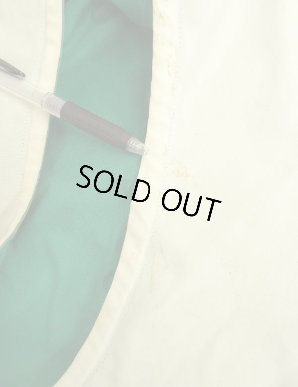 画像5: 90'S J.CREW 旧タグ コットン カラーブロック アノラックパーカー ホワイト/グリーン (VINTAGE)