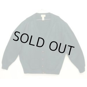 画像: 90'S LL Bean ラムウール フリーダムスリーブ カーディガン スコットランド製 (VINTAGE)