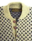 画像3: 80'S EDDIE BAUER 黒タグ ヘンリーネック セーター 総柄 USA製 (VINTAGE)