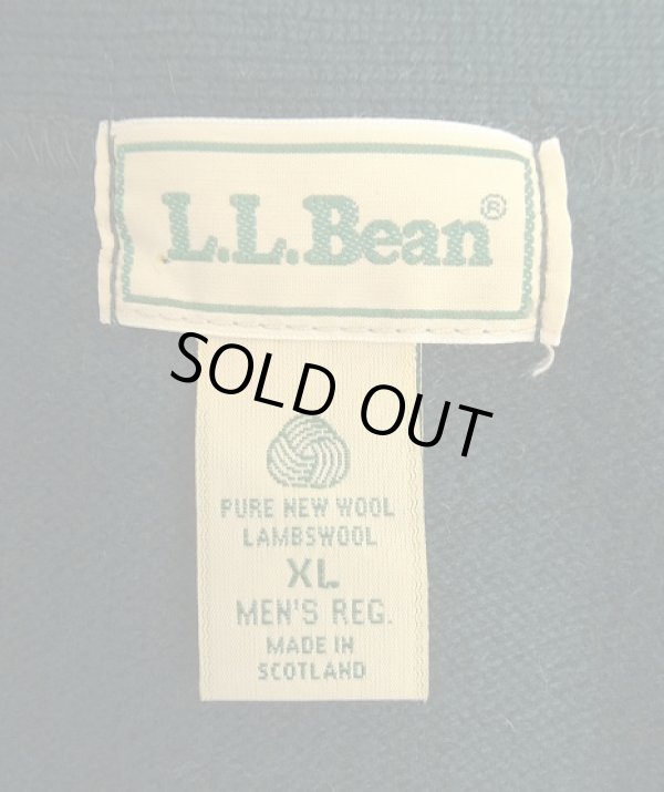 画像2: 90'S LL Bean ラムウール フリーダムスリーブ カーディガン スコットランド製 (VINTAGE)