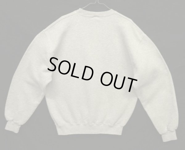 画像4: 90'S RUSSELL ATHLETIC 前Vガゼット付き クルーネック スウェットシャツ ヘザーグレー メキシコ製 (VINTAGE)