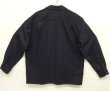 画像3: 90'S PENDLETON "BOARD SHIRT" ウール オープンカラーシャツ ネイビー (MINT CONDITION)