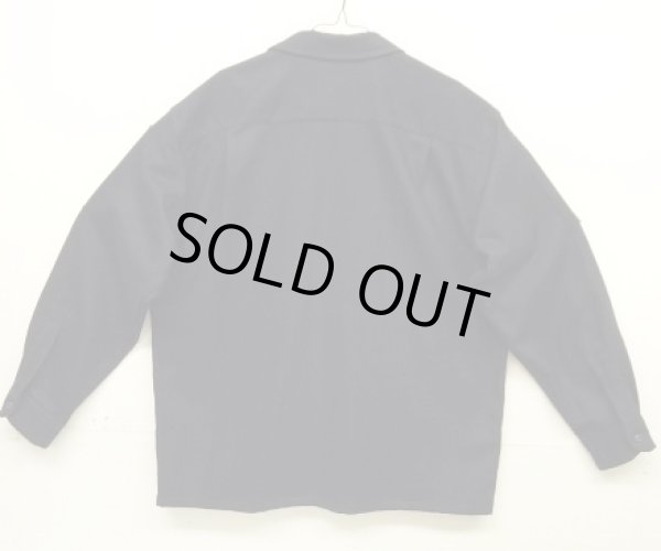 画像3: 90'S PENDLETON "BOARD SHIRT" ウール オープンカラーシャツ ネイビー (MINT CONDITION)