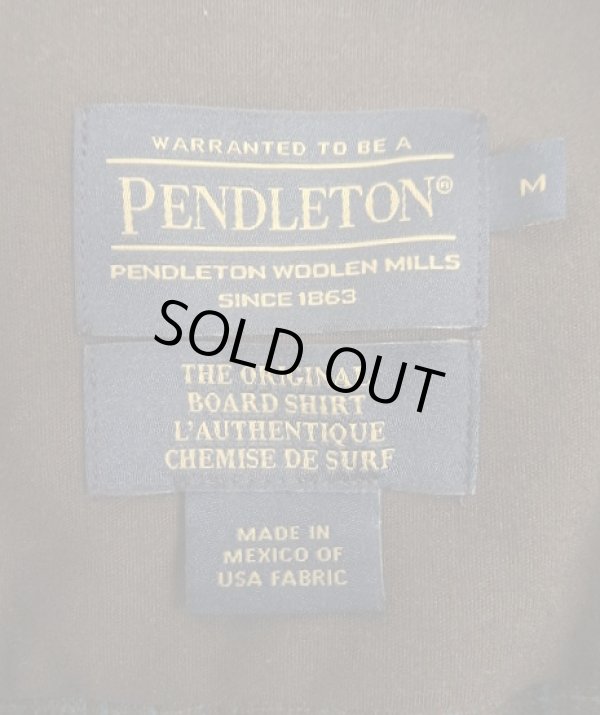 画像2: 00'S PENDLETON "BOARD SHIRT" ウール オープンカラーシャツ オンブレチェック (MINT CONDITION)