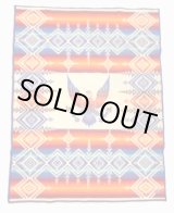 画像: PENDLETON "BEAVER STATE" 大判 ウールラグ ネイティブ柄 203cm x 155cm USA製 (VINTAGE)