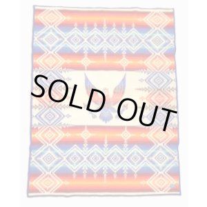 画像: PENDLETON "BEAVER STATE" 大判 ウールラグ ネイティブ柄 203cm x 155cm USA製 (VINTAGE)