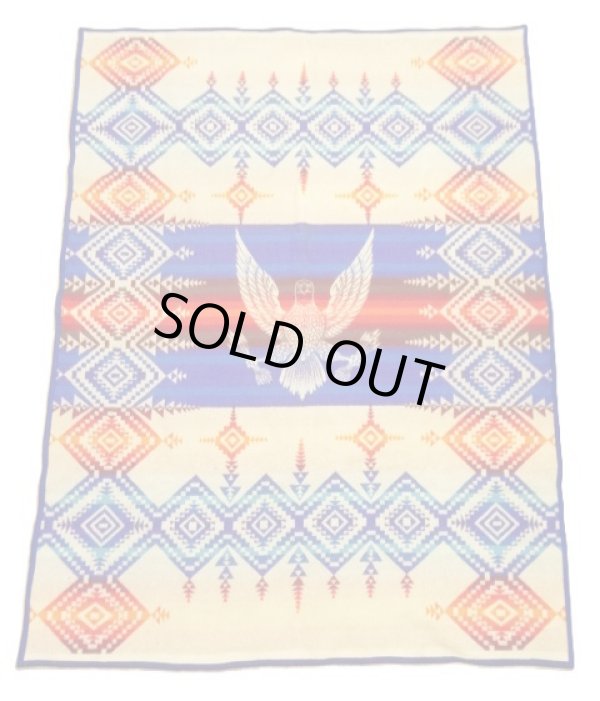 画像3: PENDLETON "BEAVER STATE" 大判 ウールラグ ネイティブ柄 203cm x 155cm USA製 (VINTAGE)