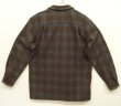 画像3: 00'S PENDLETON "BOARD SHIRT" ウール オープンカラーシャツ オンブレチェック (MINT CONDITION)