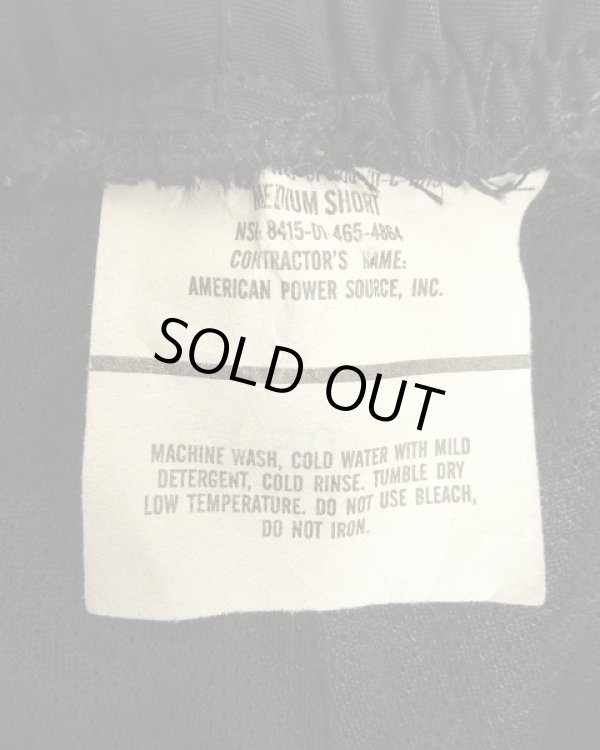 画像2: アメリカ軍 US ARMY IPFU ナイロン トレーニングパンツ ブラック M-SHORT (USED)