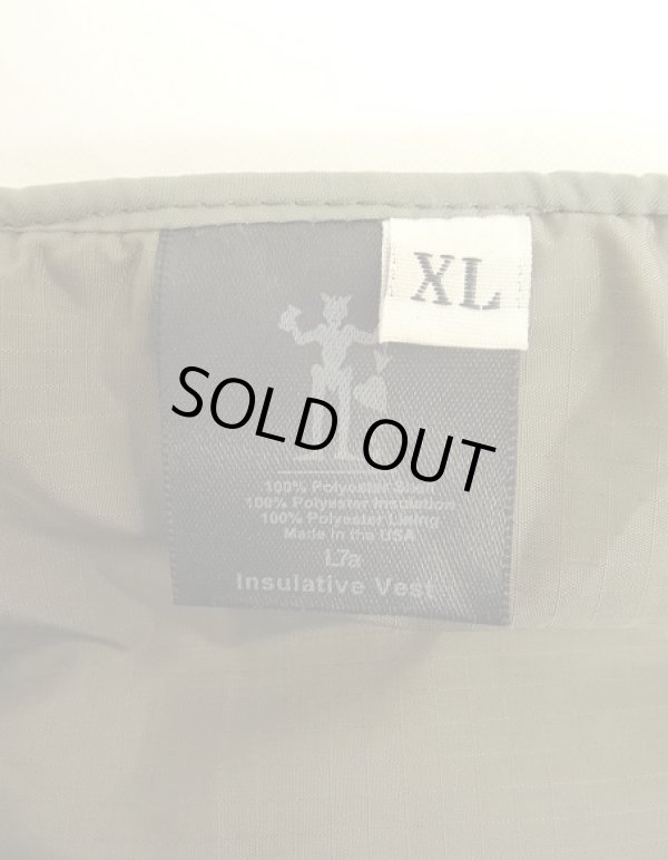 画像2: アメリカ軍 PCU 特殊部隊向け SEKRI製 LEVEL7 プリマロフト ベスト USA製 (VINTAGE) 