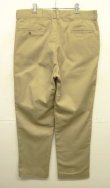 画像6: 60'S LL Bean "DICKIES製" 筆記体タグ 裏地シャモアクロス ワークパンツ ベージュ TALONアルミジップ USA製 (VINTAGE)